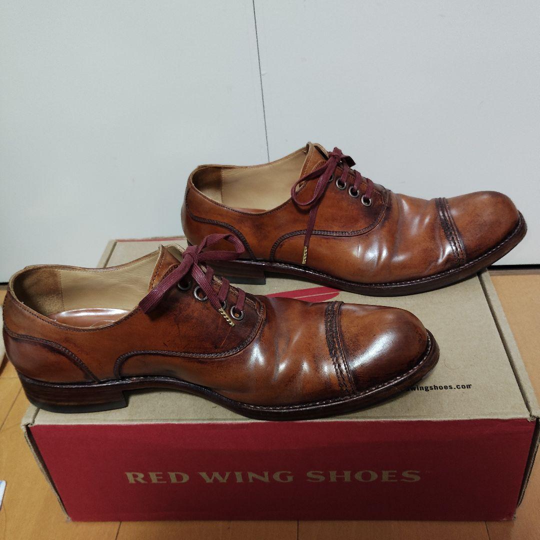 ぼ*さ様 Chausser ナチュラルコードバン　ストレートチップ