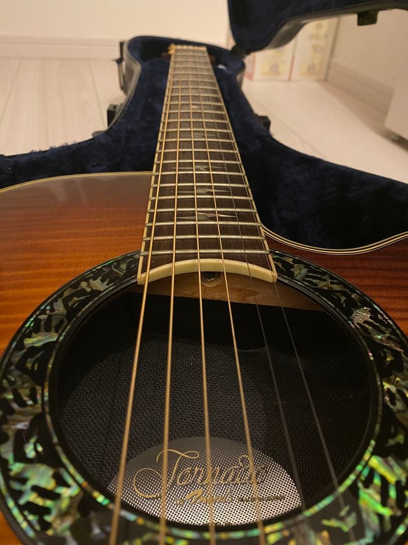 MORRIS TORNADO ZⅡ custom ブラウンサンバーストトルネード