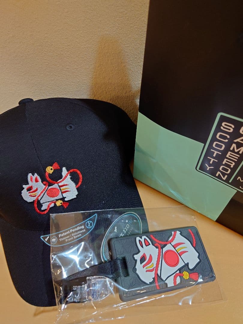 スコッティキャメロン　キャップ　パタータグ