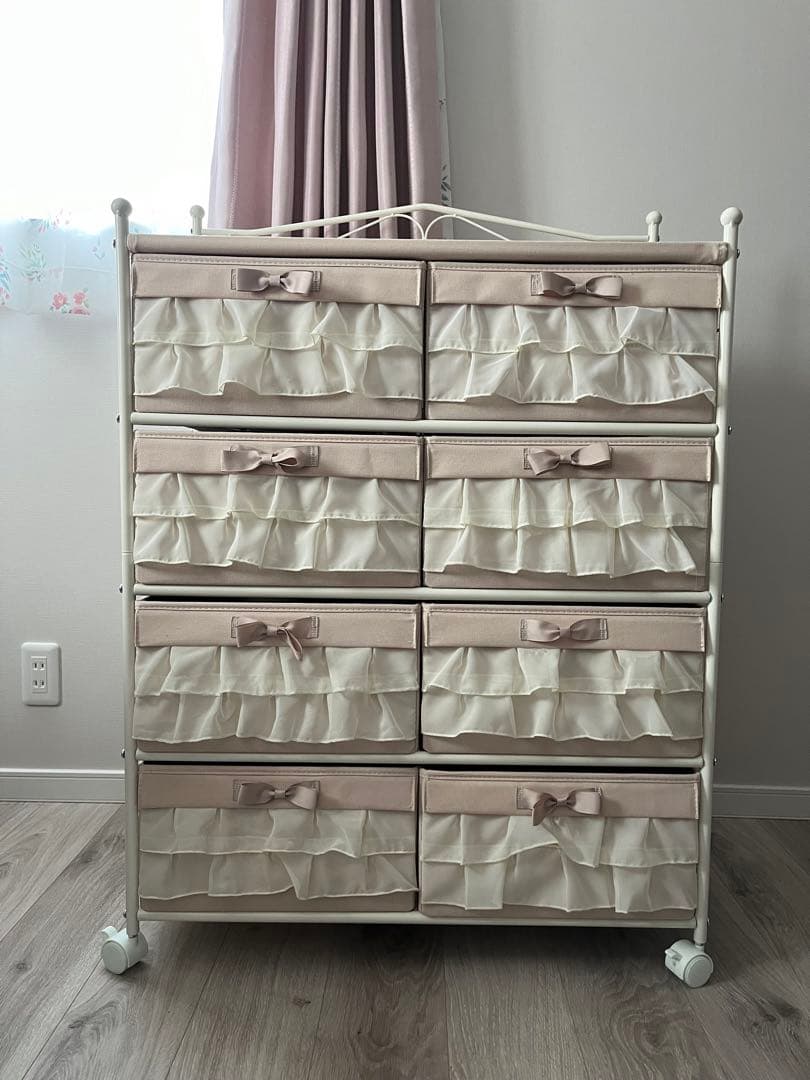 フリルボックスチェスト（8杯）