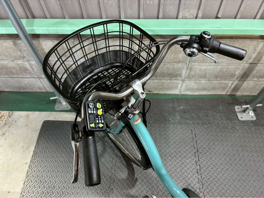 №3711 電動自転車　ヤマハ　パスナチュラ 26インチ ミントグリーン