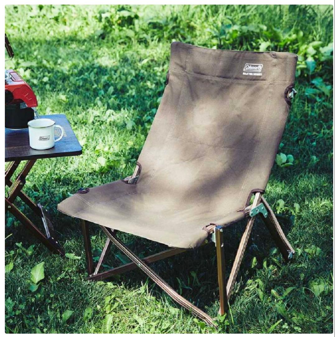 Coleman マスターシリーズ キャンバスローチェア 4脚セット【新品未開封】