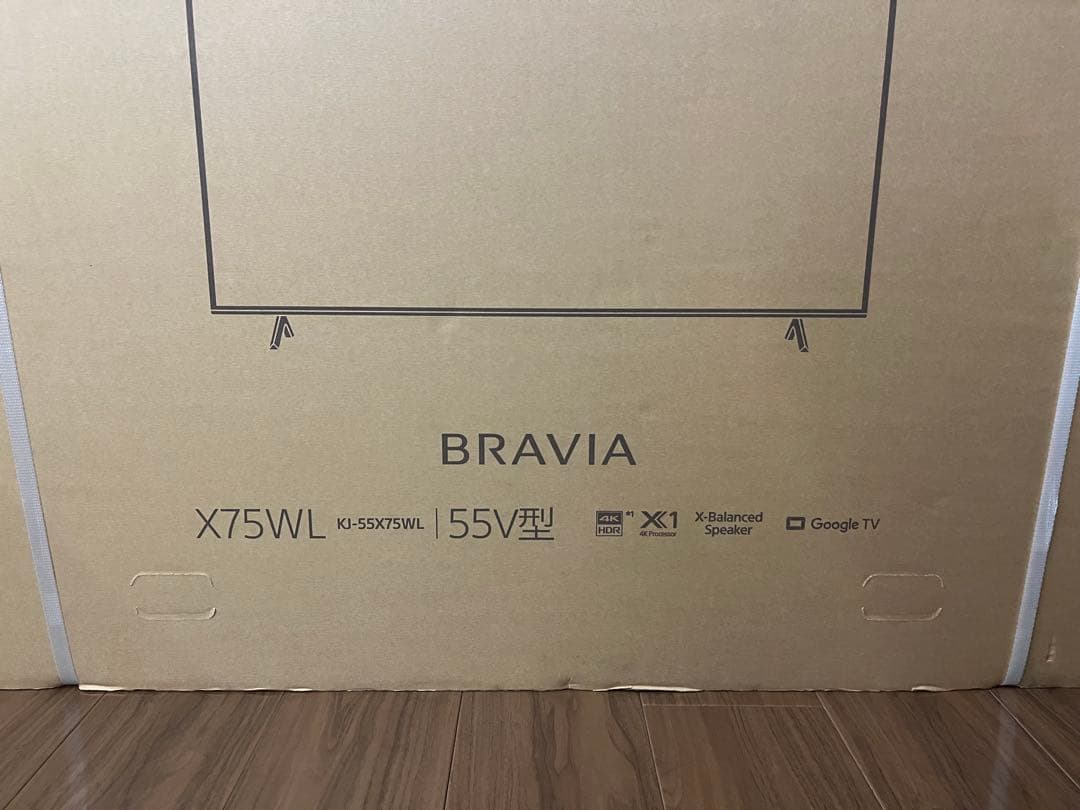 SONY BRAVIA X75WL 55V型