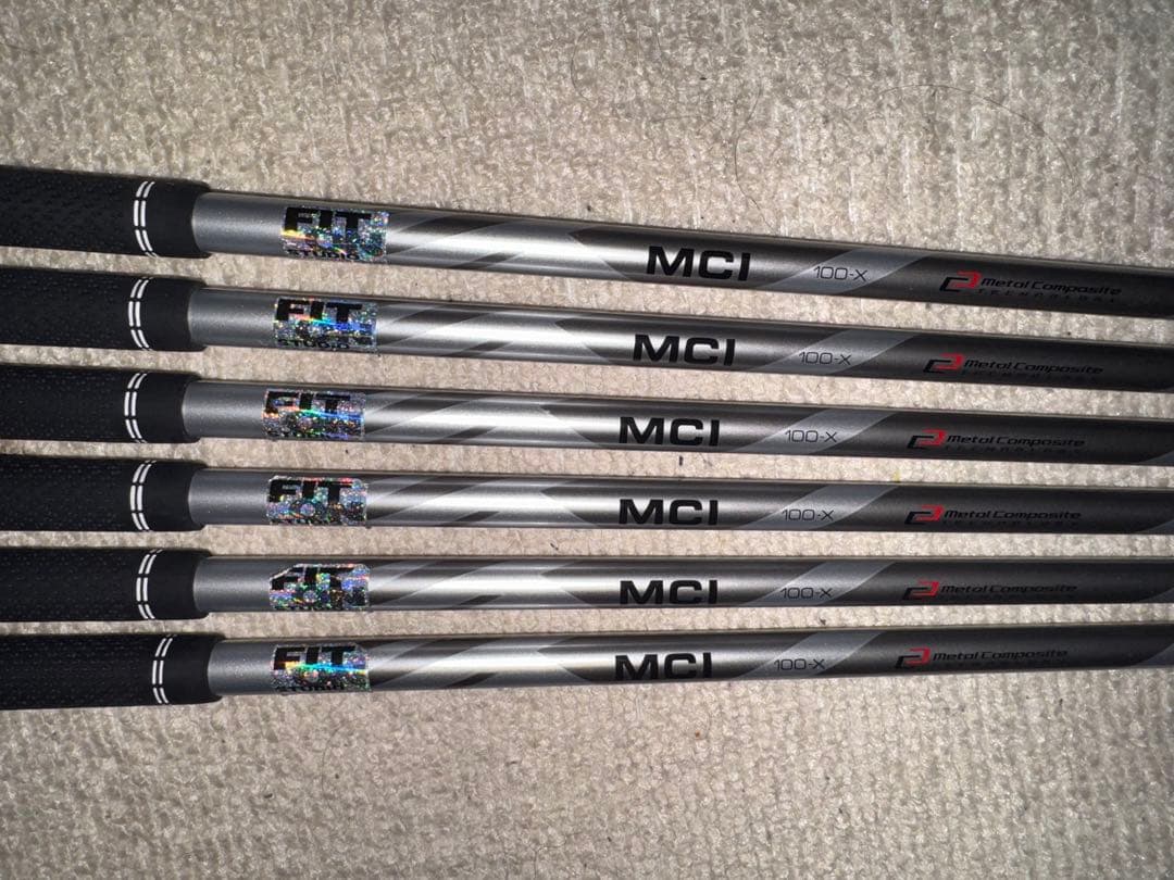 フジクラシャフト　MCI 100-X 6本セット