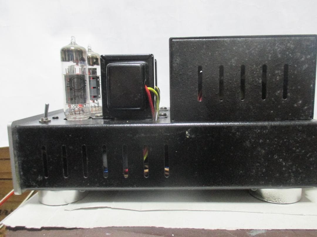 真空管アンプ 本体 真空管2本搭載 黒