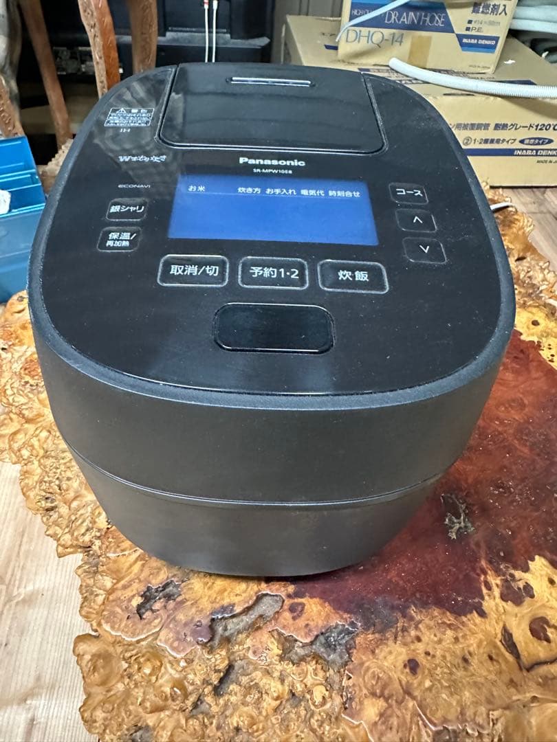 Panasonic sr-mpw10e8 炊飯器 ブラック