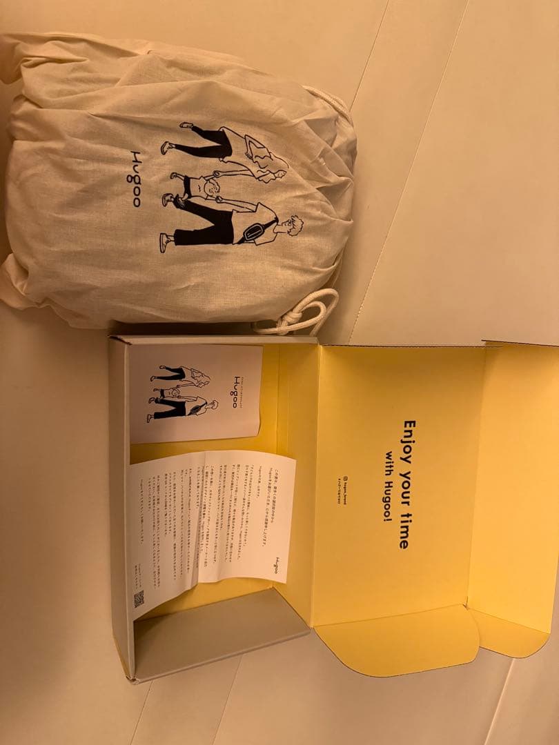 Hugoo ヒップシート　バッグ　黒