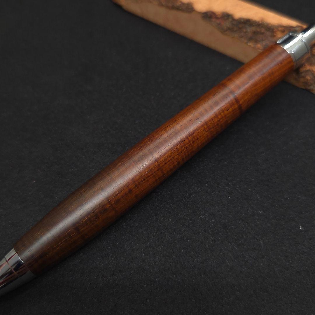 No.39ハンドメイド木軸シャーペンサイアミーズローズウッド