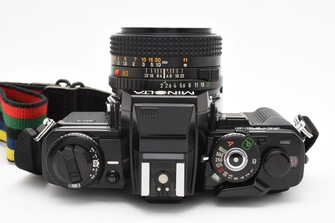 美品 MINOLTA NEW X-700 レンズセット オリンピックストラップ付