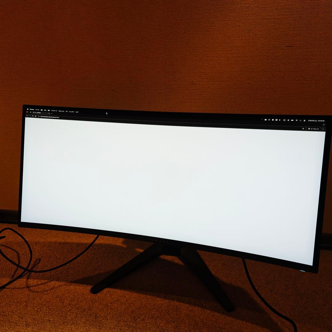 Dell Alienware AW3423DWF 有機EL湾曲モニター