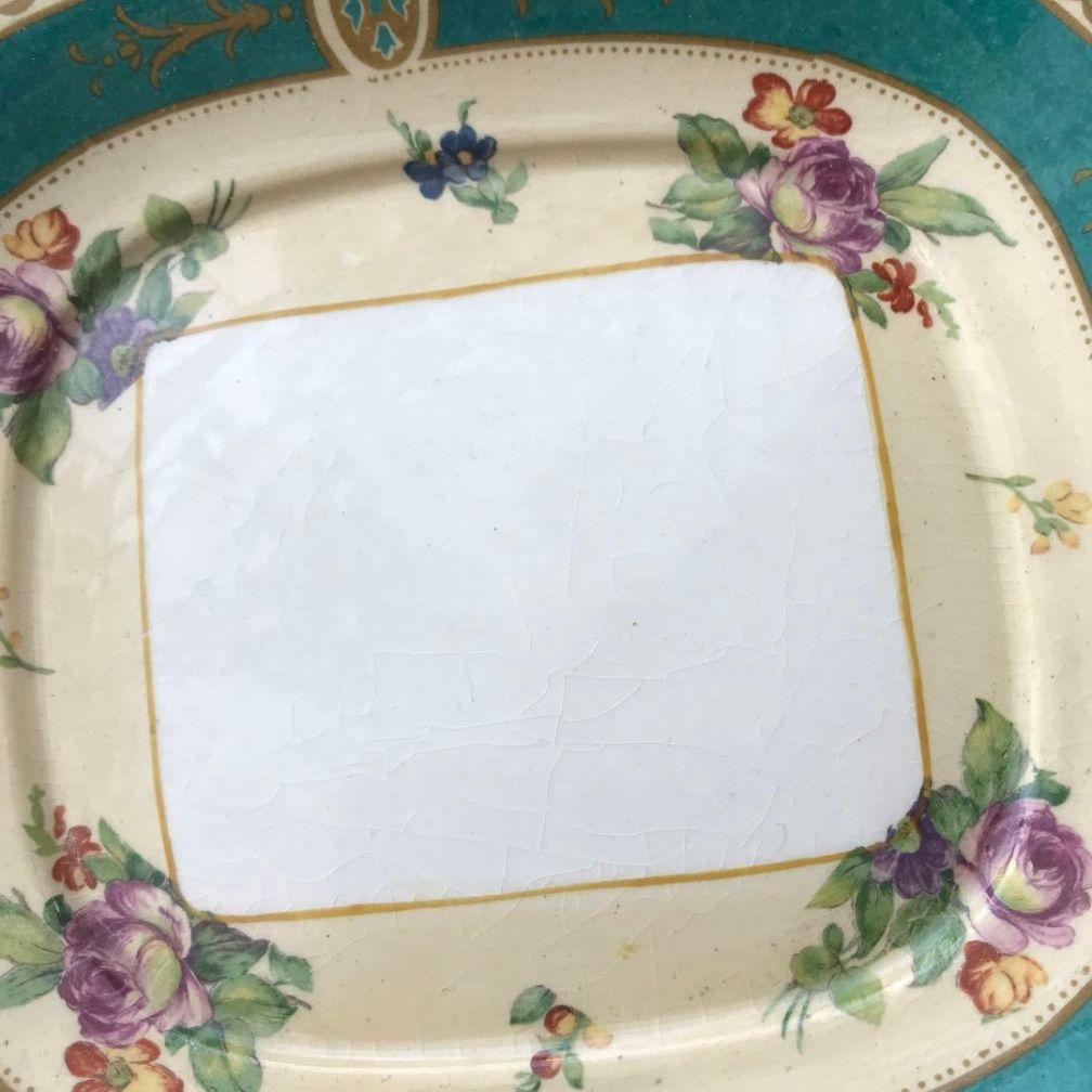 BOOTHS社　シリコン・チャイナ　19世紀頃　ソース・チュリーン　アンティーク