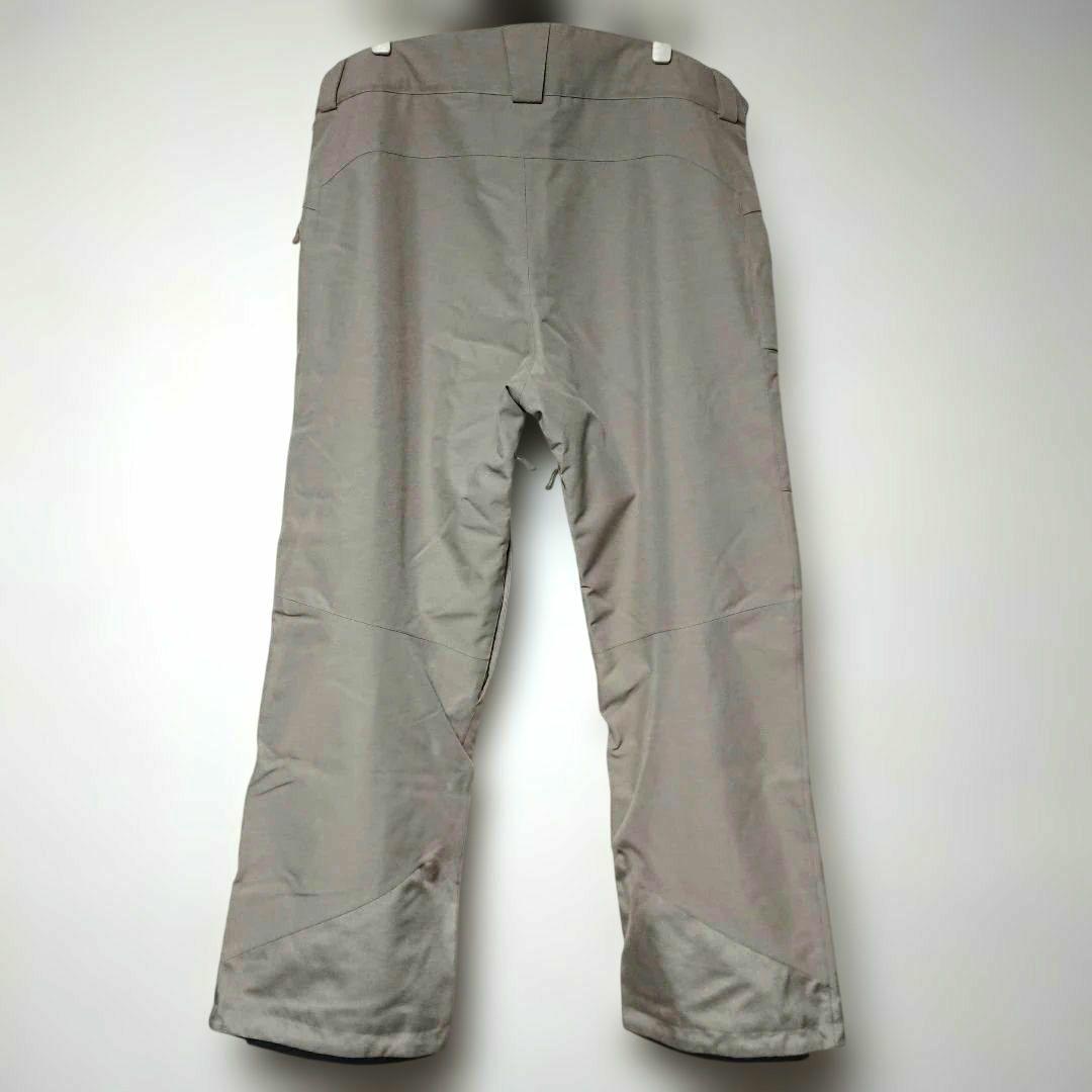 送料無料【SALOMON】ベージュ無地スキーパンツ L