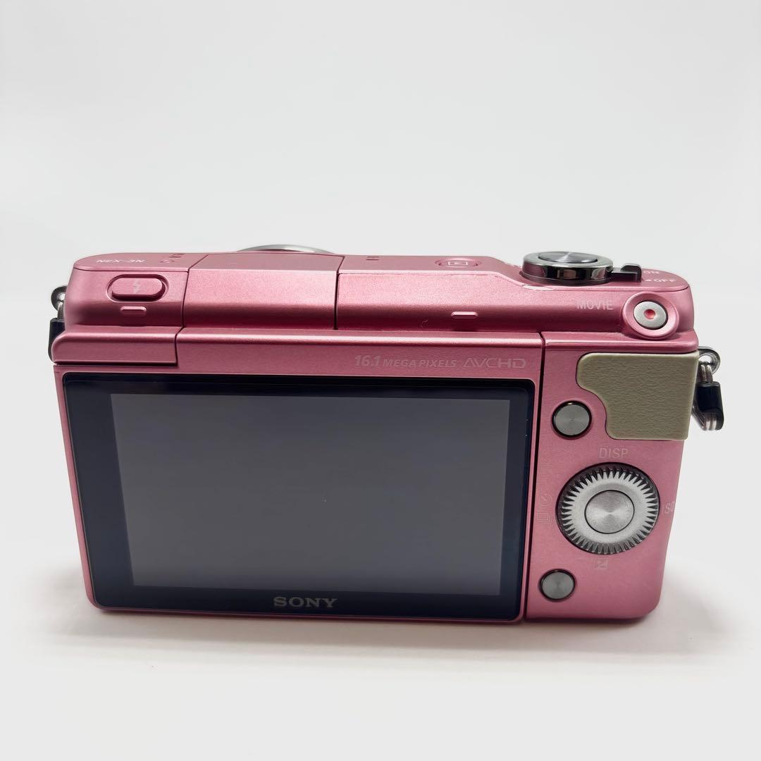 SONY α NEX-3N ピンク ボディ ミラーレス一眼 ジャンク品