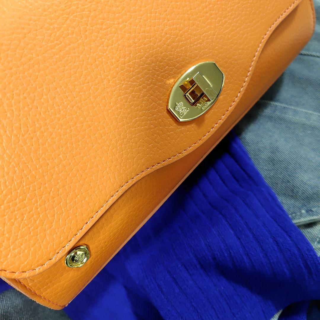 売切価格❗ADMJシュリンクレザー型押しショルダーバッグ