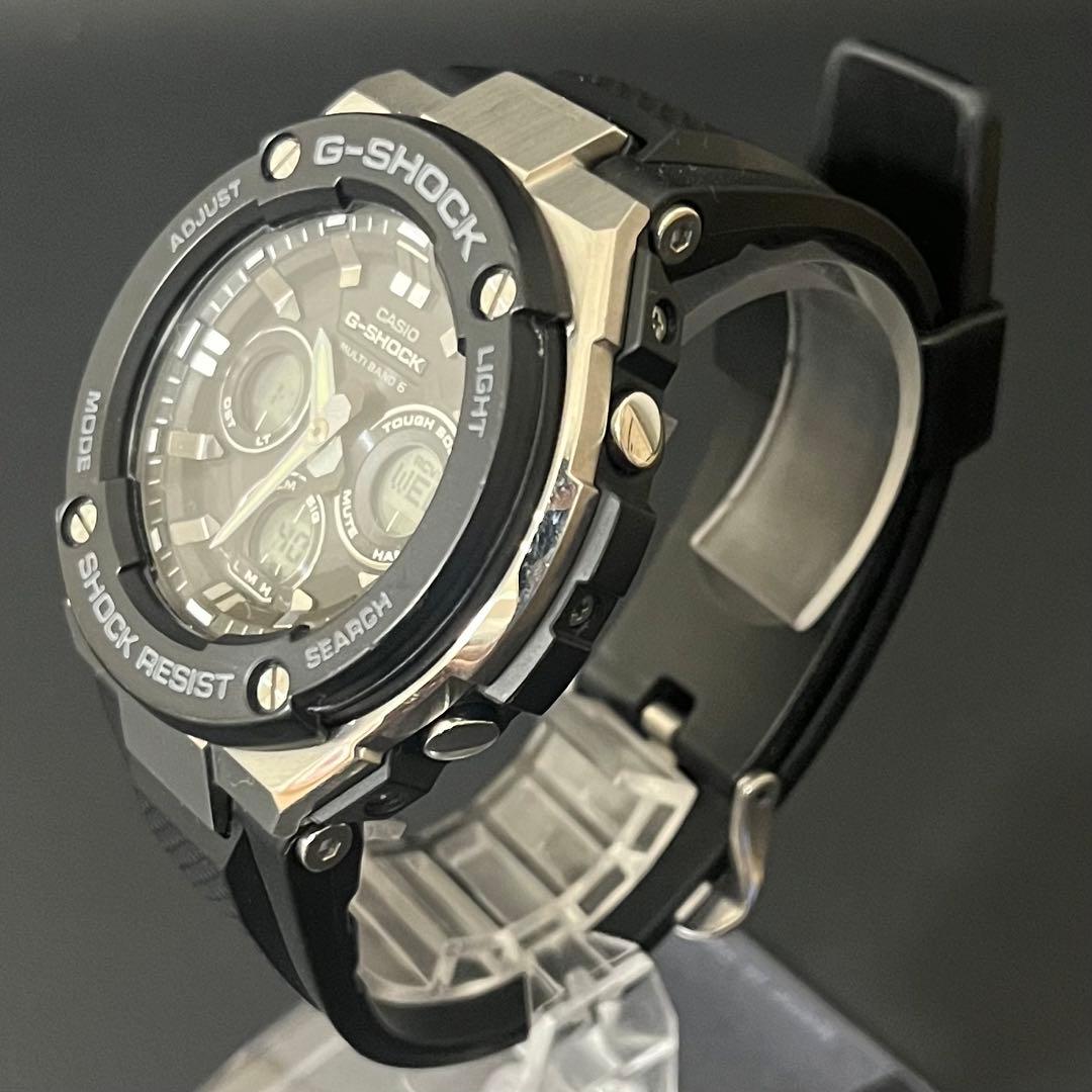 【極美品/新品電池交換済み】G-SHOCK GST-W300電波ソーラー