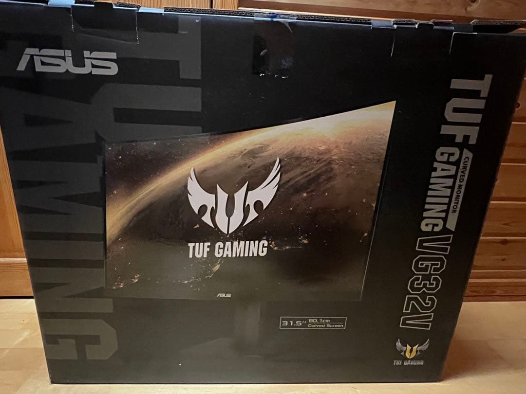 ASUS TUF GAMING VG32V 31.5インチ 曲面モニター 本体