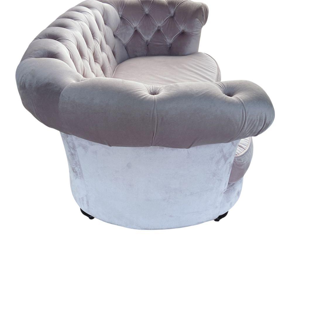 kino Classic Feve 2Pソファ ペールピンク 極美品