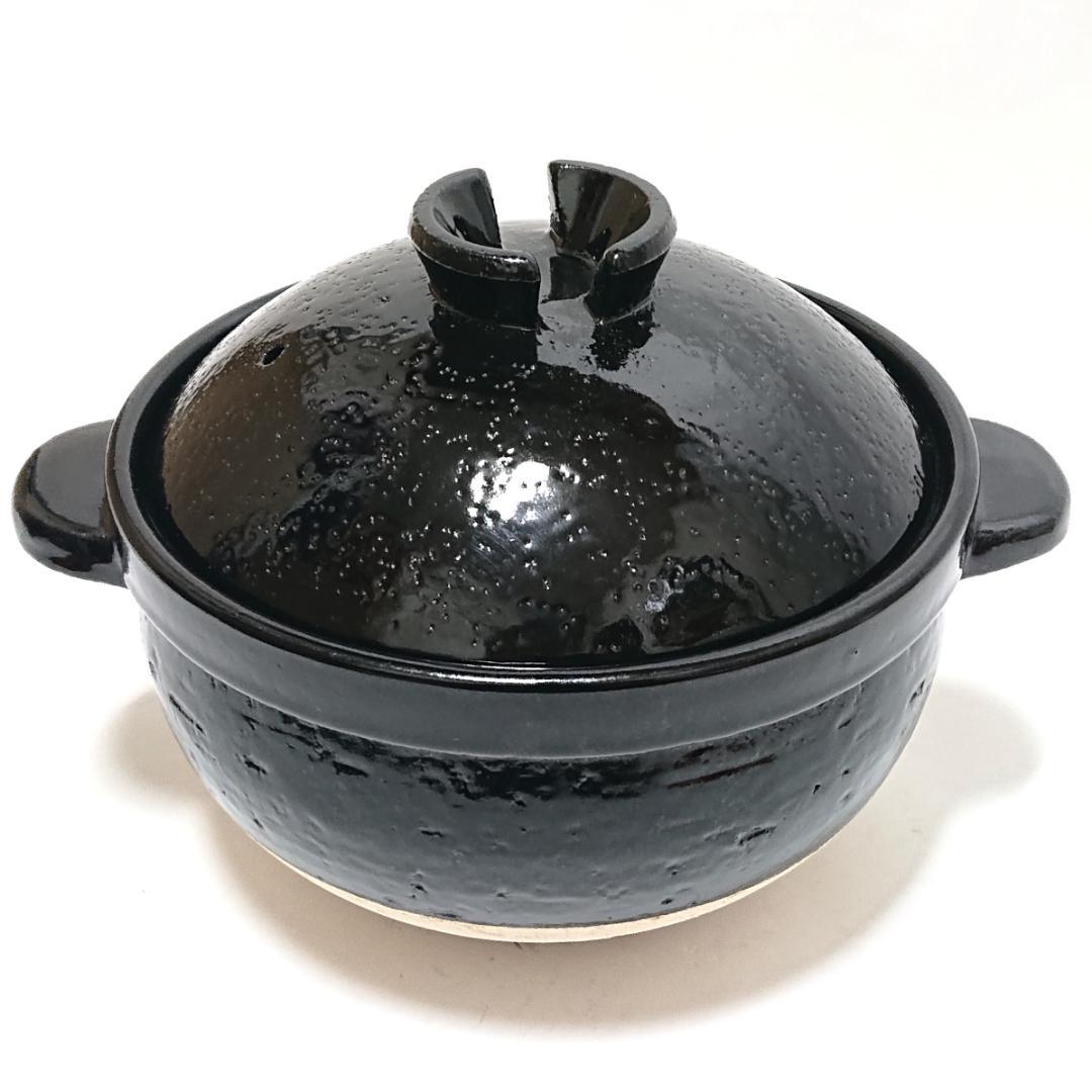 ☆未使用☆かまどさん 5合 焚き CT-03 伊賀焼土鍋 長谷園 五合