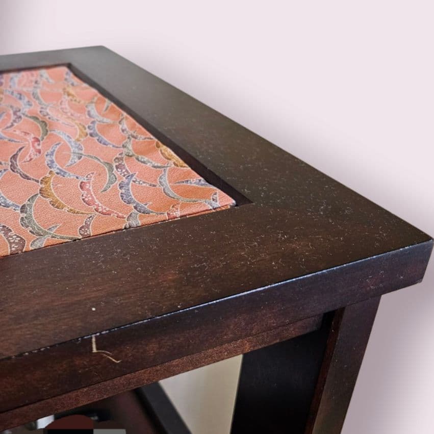 【送料込み】清掃後値上げ予定　北海道民芸家具 茶タンス 茶棚 飾り棚 和モダン