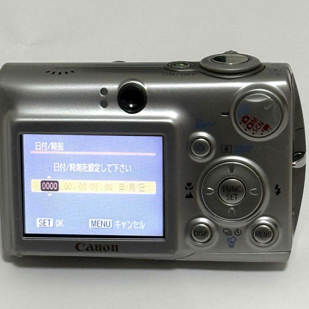 【美品】Canon IXY DIGITAL 600 シルバー デジカメ