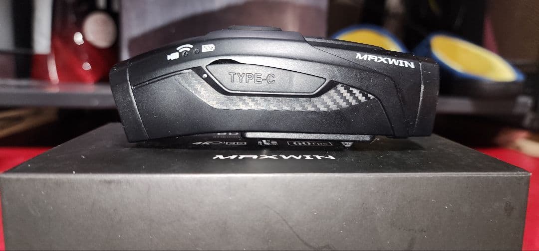 MAXWIN バイク用ドライブレコーダBDVR-B002前後2カメラ同時録画4K