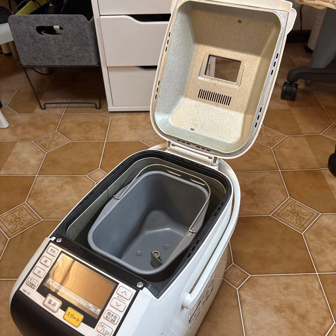 残りご飯でパンが焼ける！エムケー【ふっくらパン屋さん】HBK-151/1.5斤