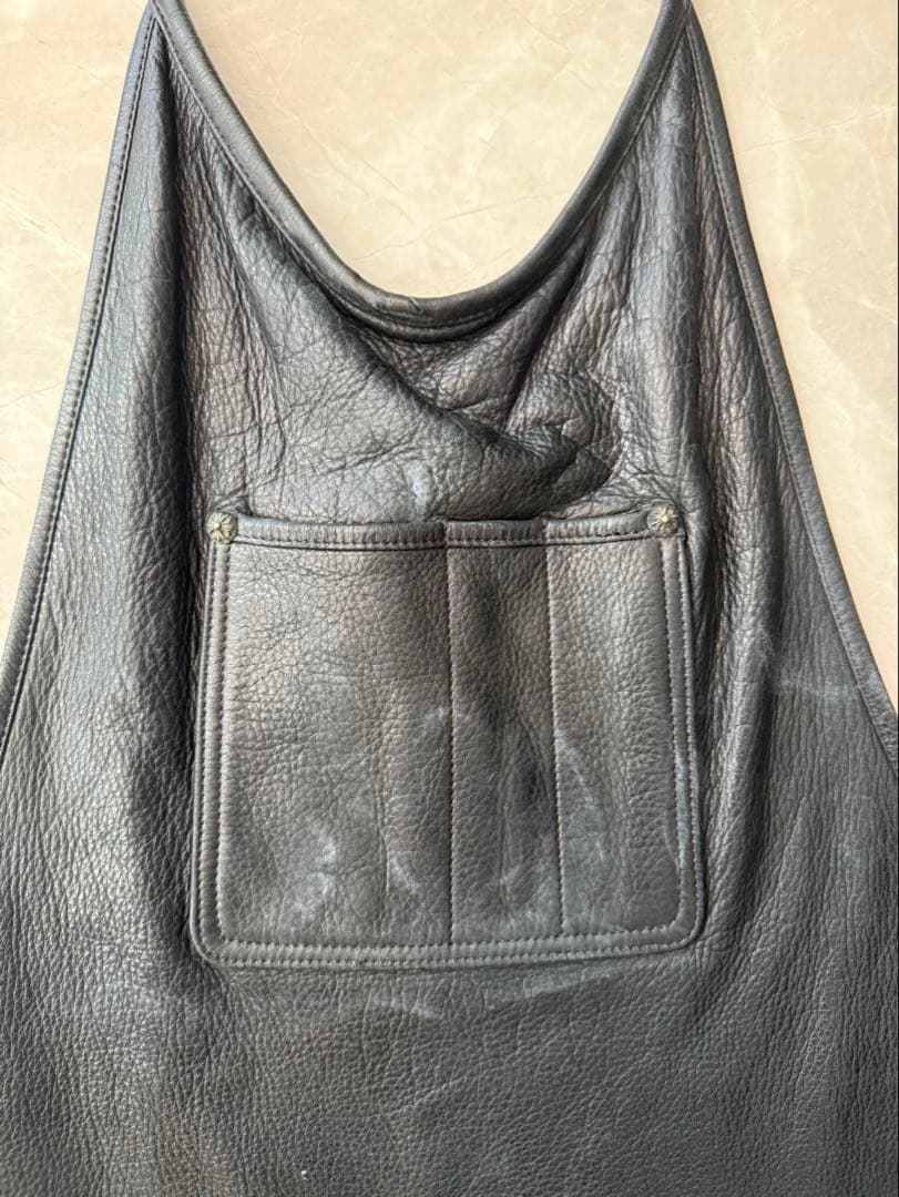 CHROME HEARTS クロムハーツ激レアレザーエプロン