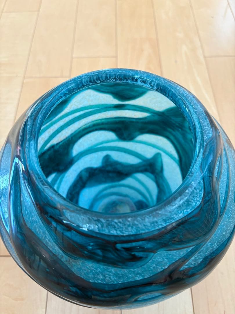 マーブル模様 花瓶