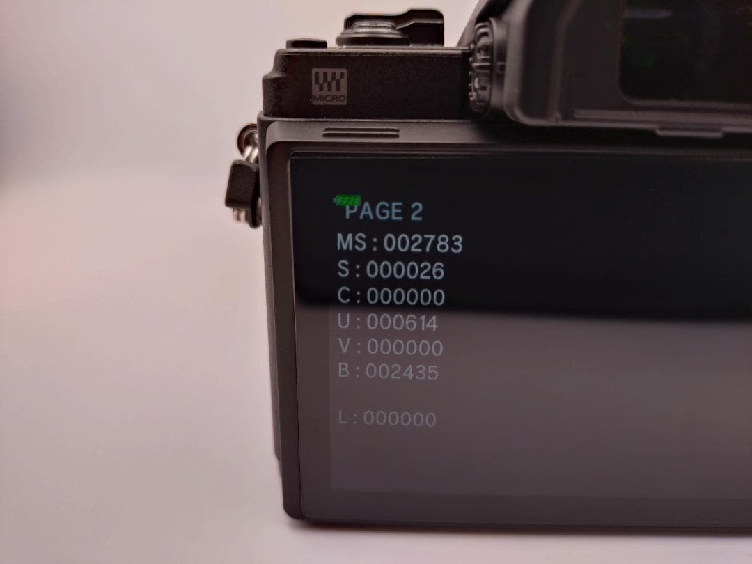 #36a 2783ショット オリンパス OM-D E-M10 MarkⅢ ボディ