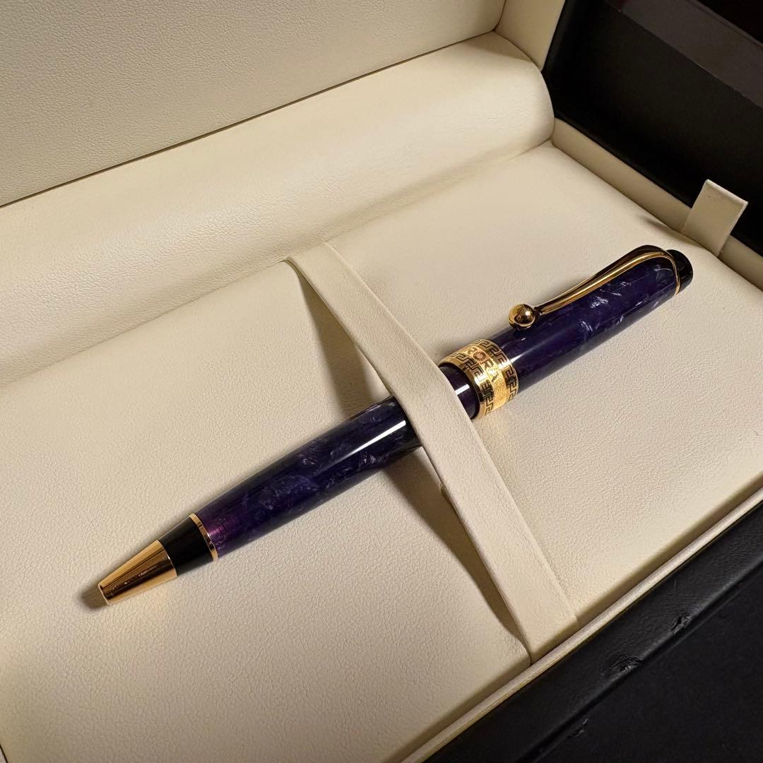 AURORA 紫 オプティマ　高級ボールペン 本体
