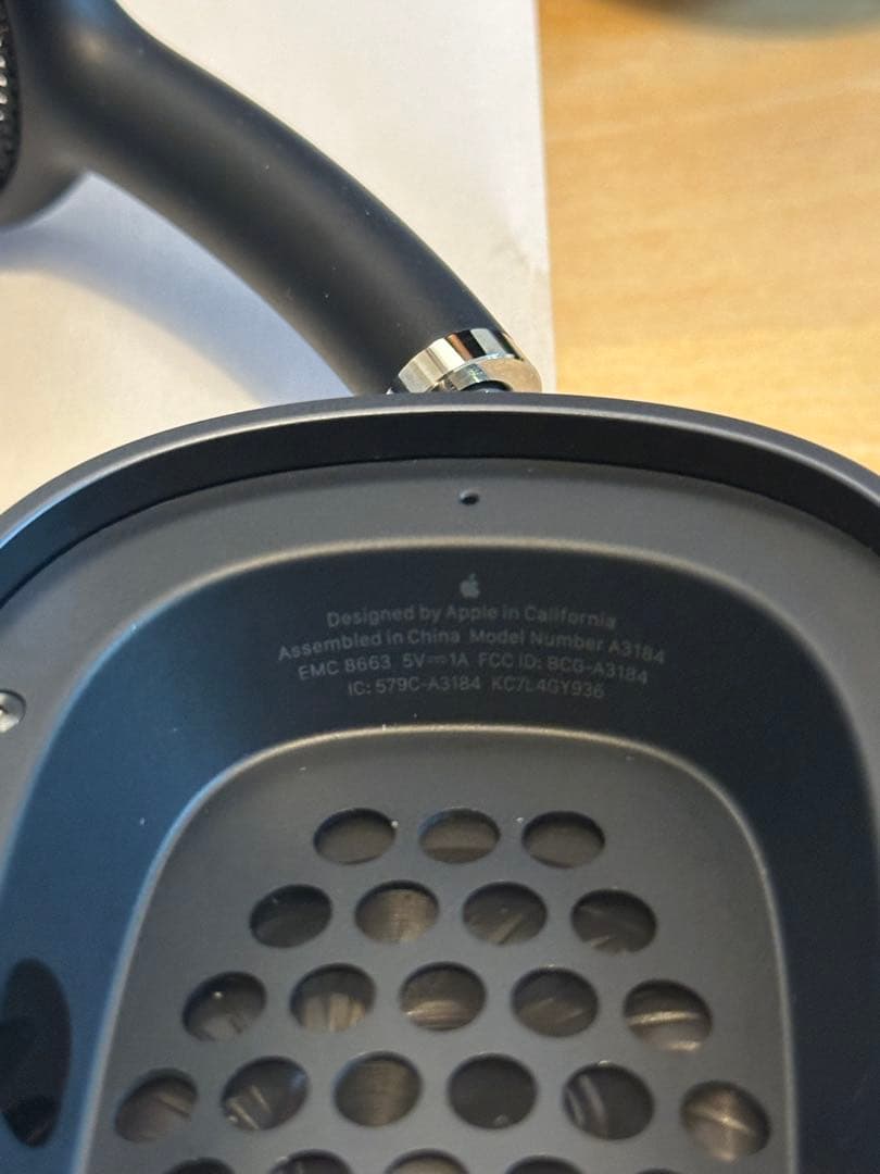 AirpodsMax/USB-C/スペースグレー/最新モデル