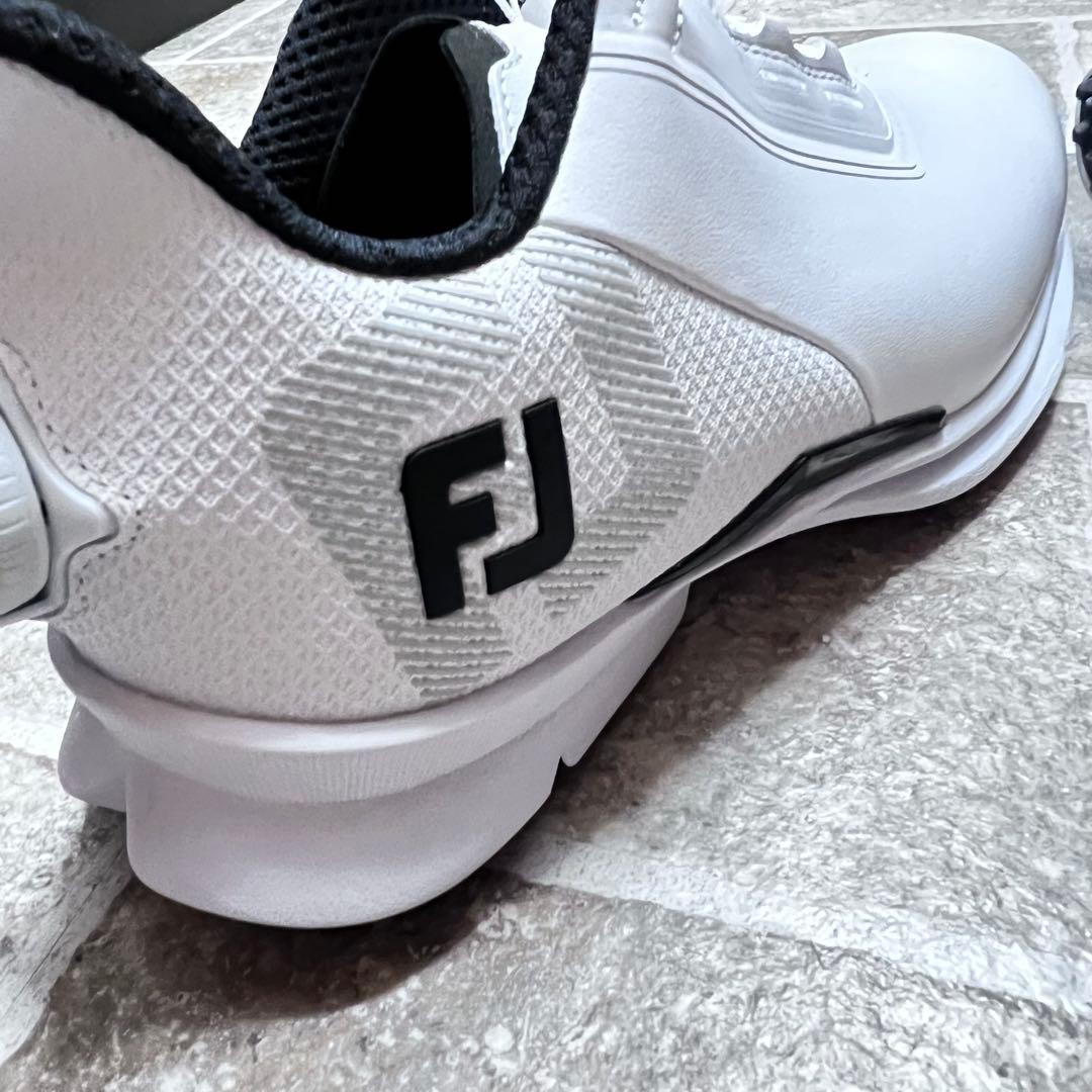 値下げ！！新品【25.5】FJ ゴルフシューズ ホワイト