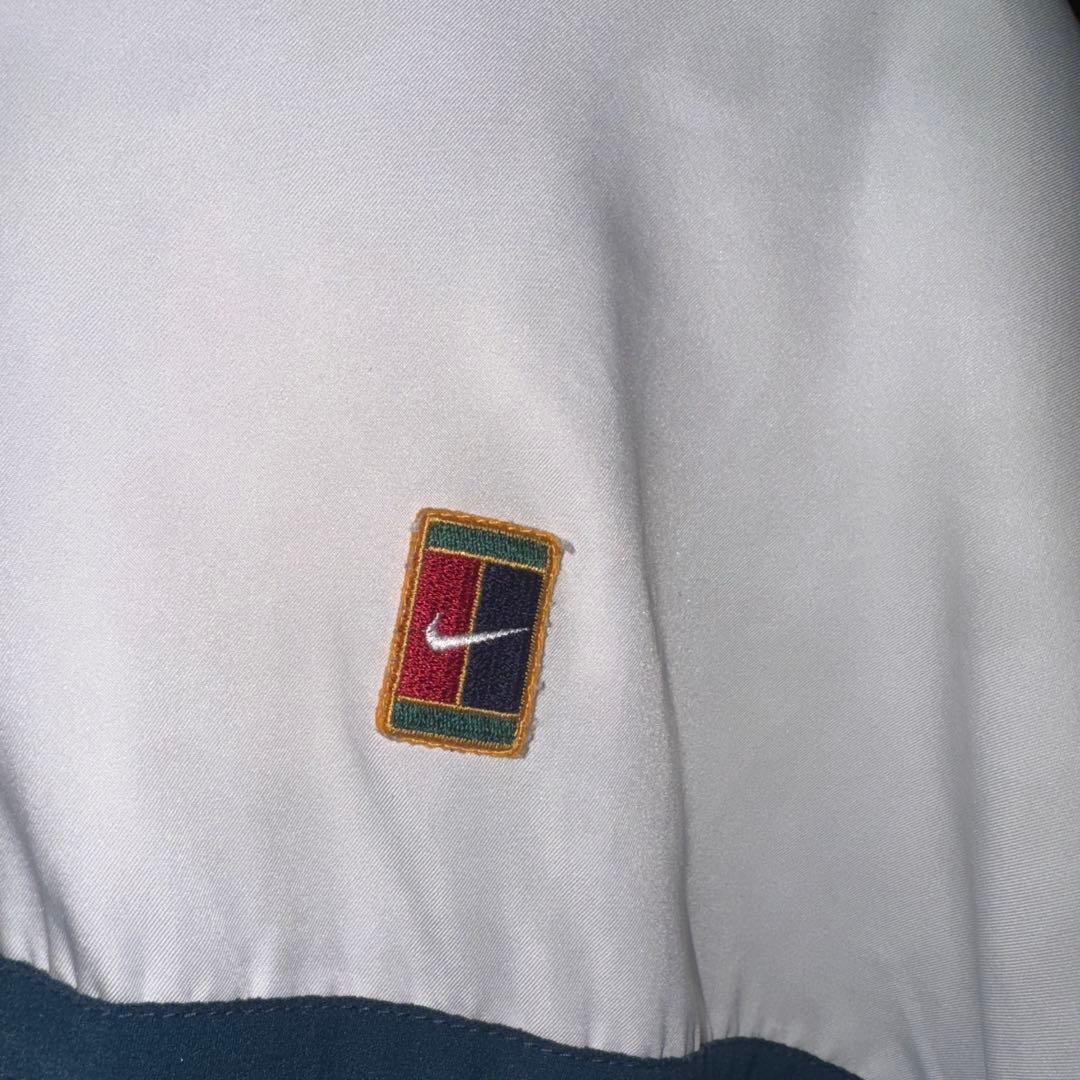 超激レアフード付き　90s NIKE テニスラインジャケット