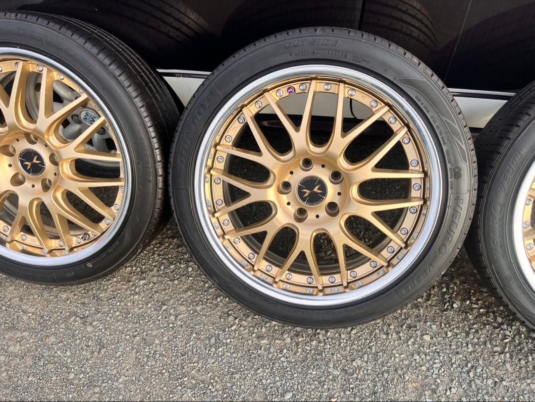 MARVEL ゴールド 215.45.R18 4本セット