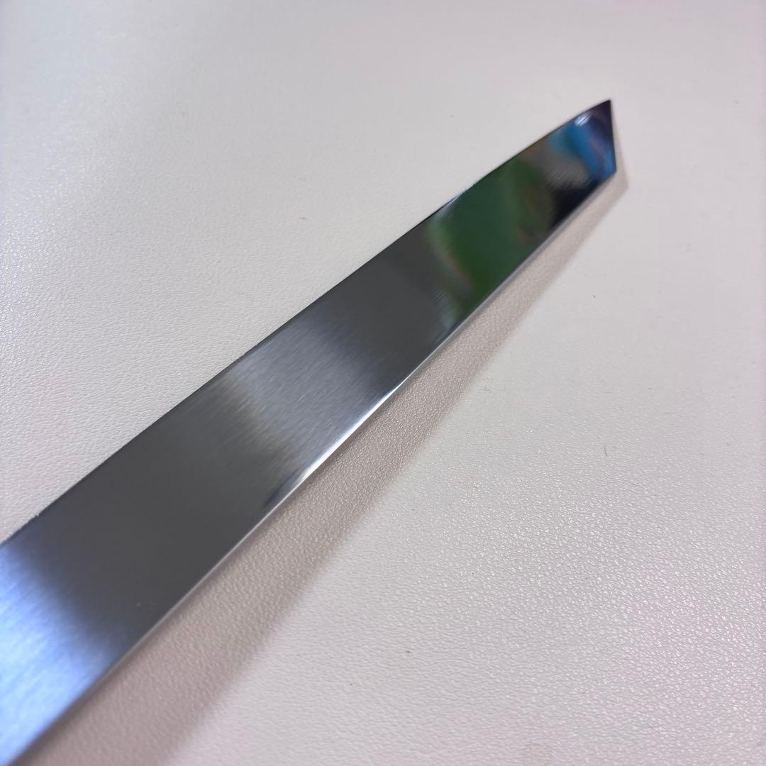 柳刃包丁 9寸 270mm 鏡面 切付柳刃包丁 鏡面　八角柄 刺身包丁༠༩