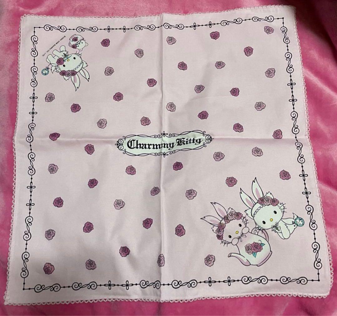 ウサミミ チャーミーキティ ハローキティ マルチクロス 布