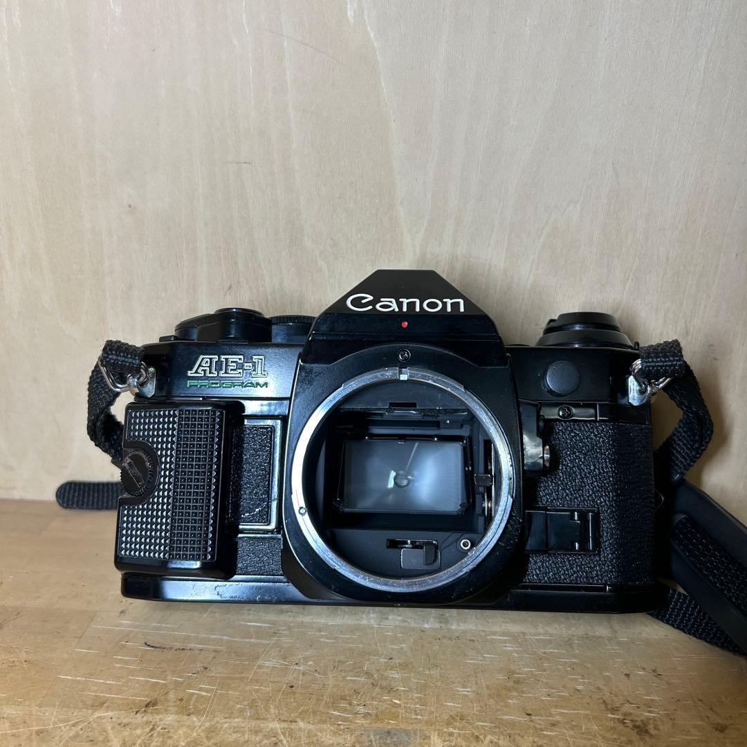 Canon AE-1 P +FD 50 f2.0 電池蓋訳あり完動美品
