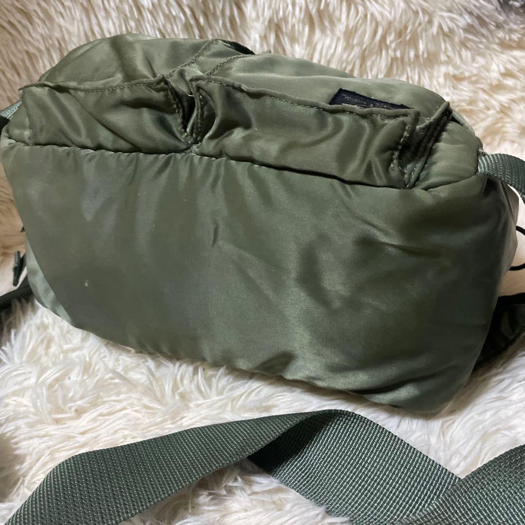 PORTER タンカー セージグリーン ショルダーバッグ