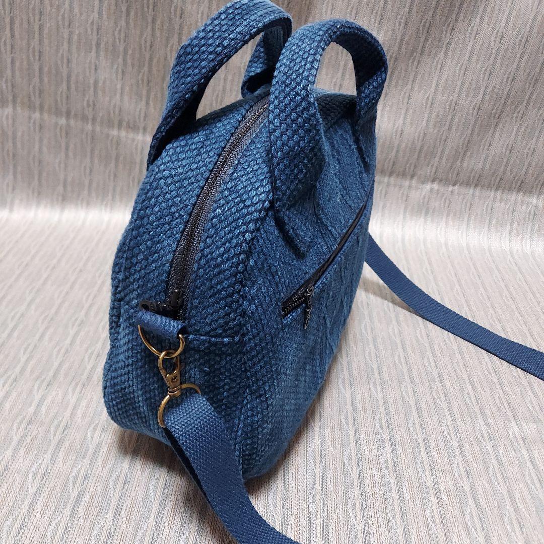 剣道着のハンドバッグ(ボストンバッグ型) ショルダー紐付き