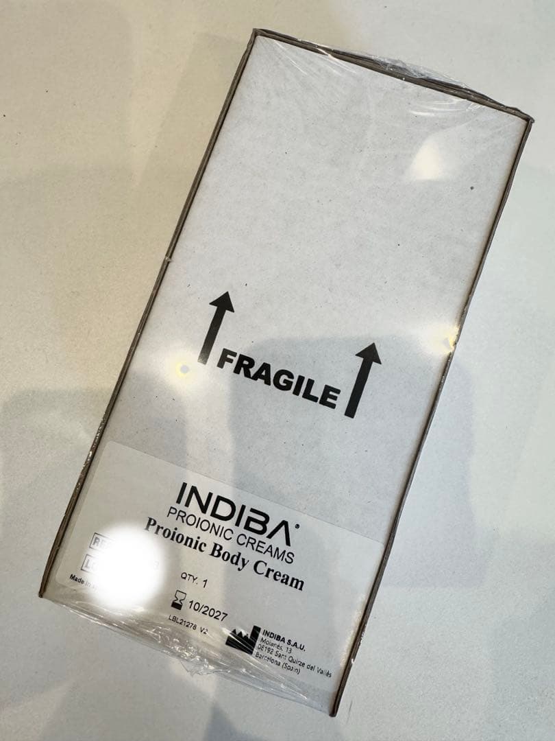 【新品・未使用】INDIBA Proionic /ボディークリーム