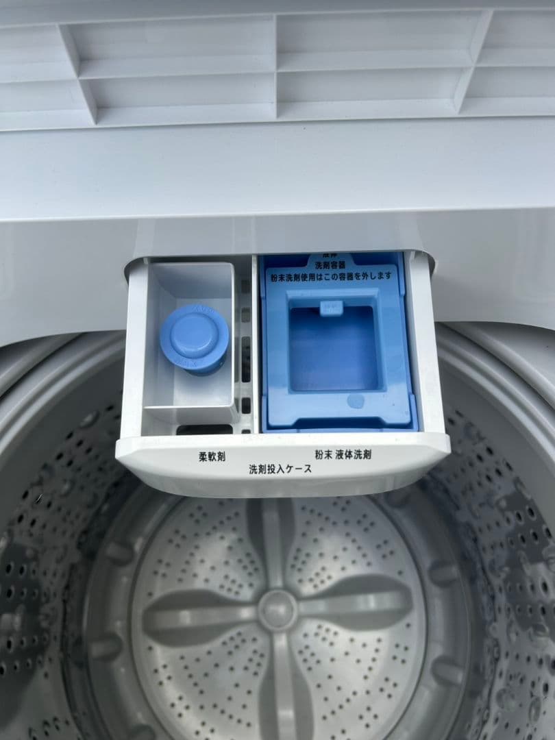 YAMAZEN 縦型洗濯機 6kg YWM-60(W) 2024年製