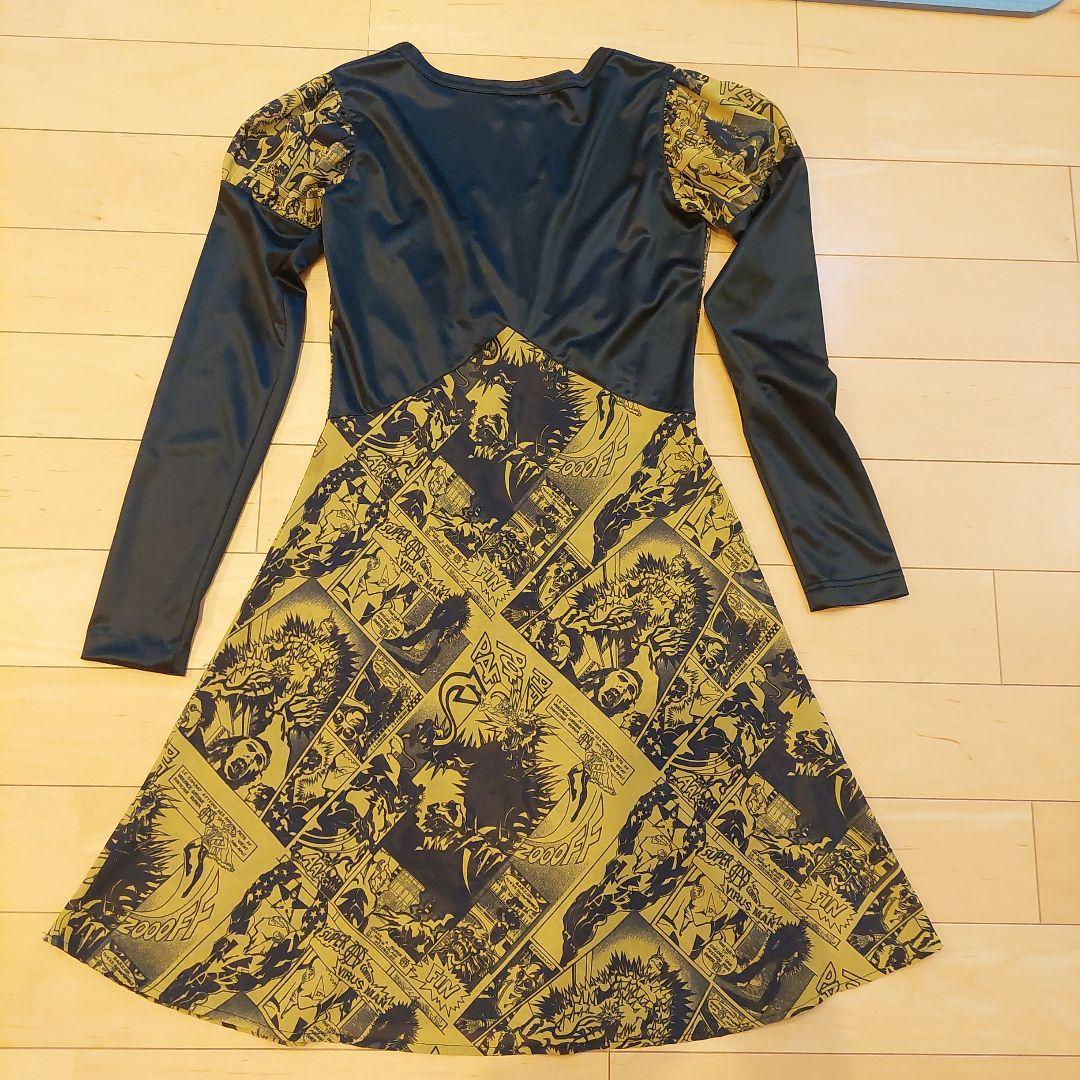 ジャンポールゴルチェ アメコミ　長袖ワンピース40