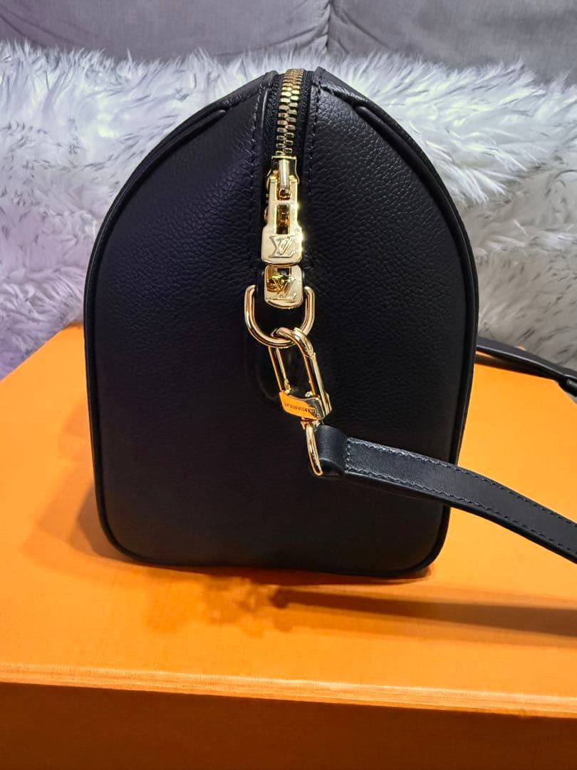 確実正規品【極美品】ルイヴィトン スピーディ•バンドリエール 25 ノワール