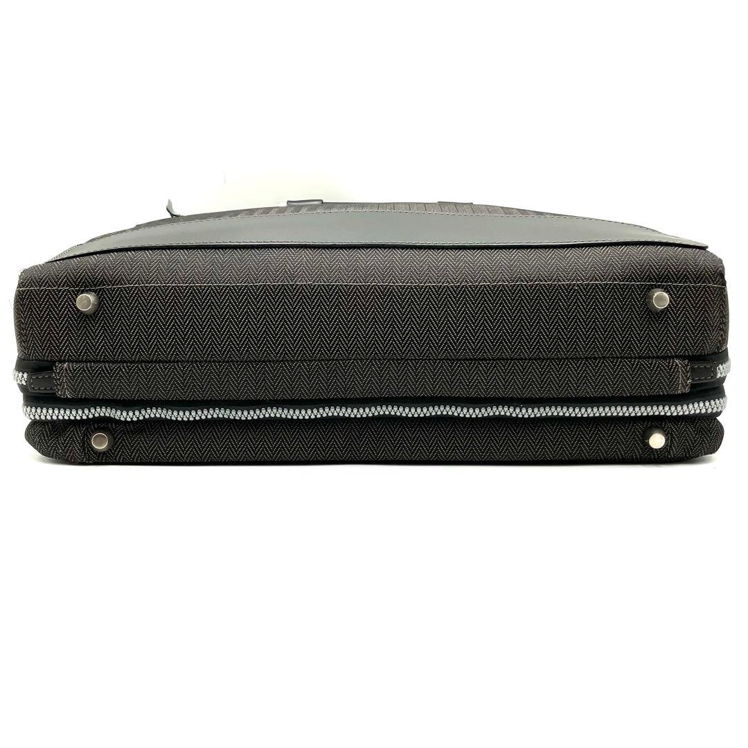 【極美品】 ポールスミス ace. コラボ ビジネスバッグ 2way 2層 鍵付