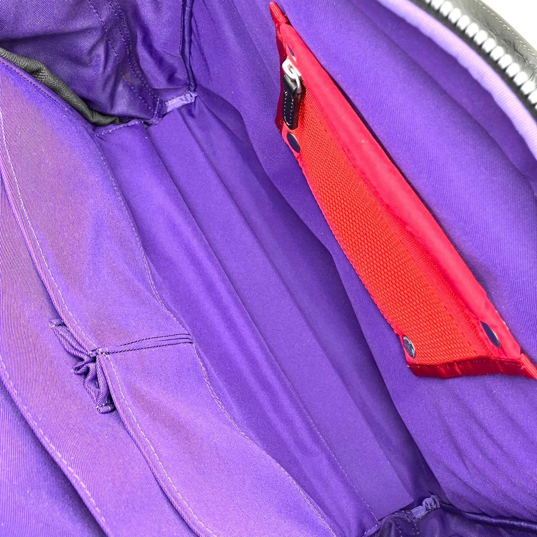 【極美品】 ポールスミス ace. コラボ ビジネスバッグ 2way 2層 鍵付