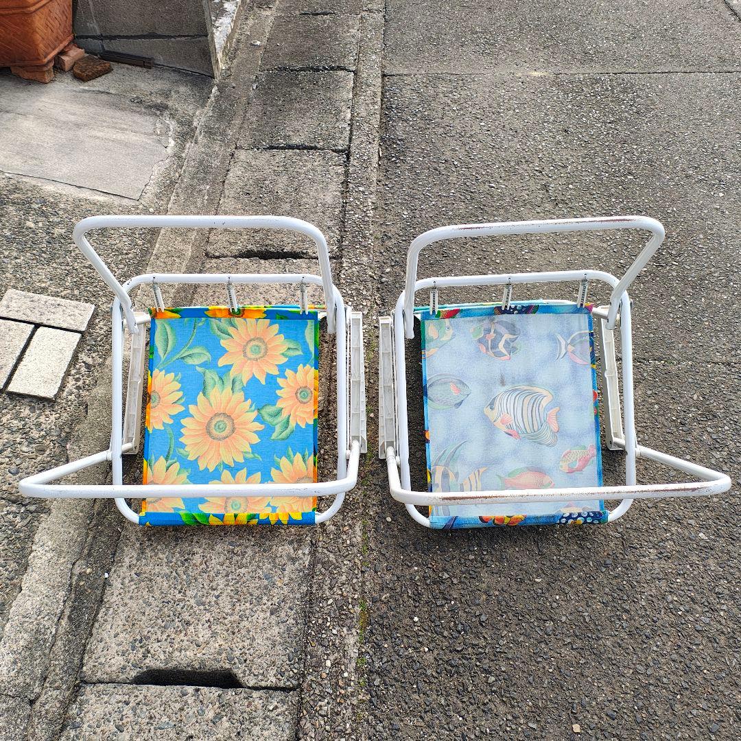 ※本日限定値下げ24時まで※折りたたみ式アウトドアチェア 2脚セット