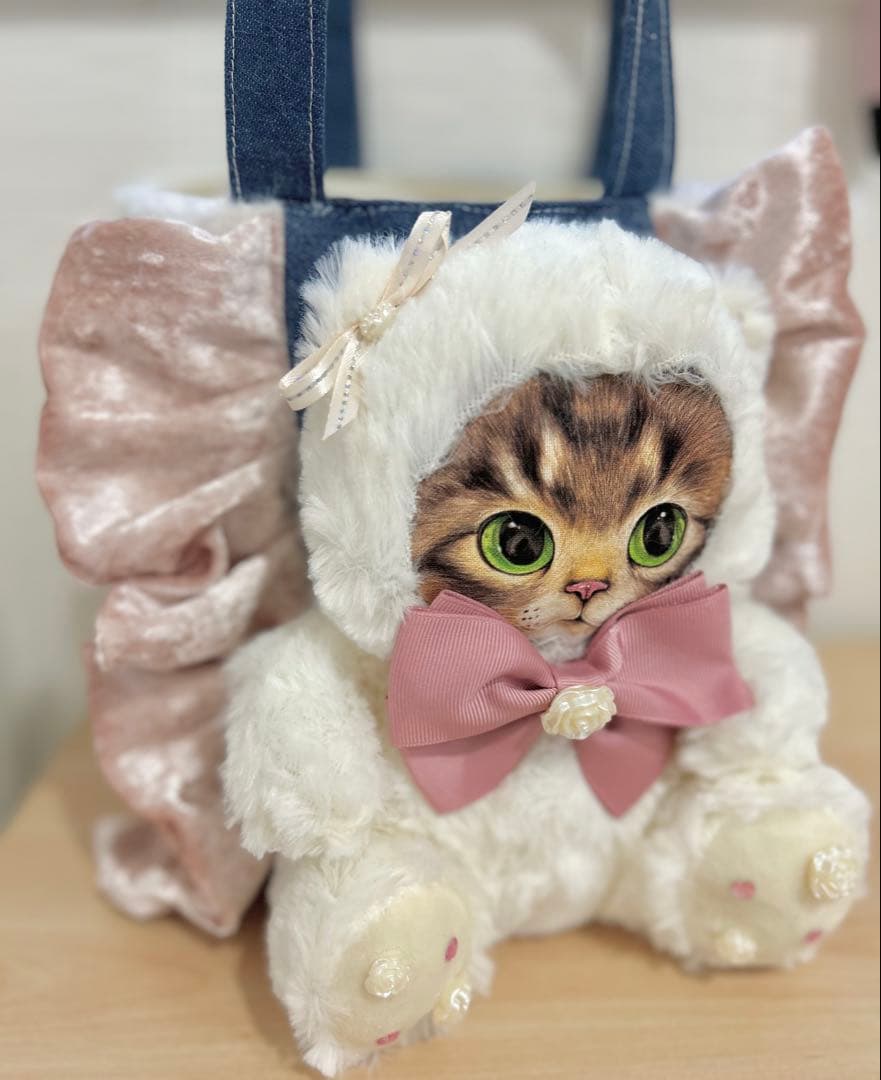 ル*ク様 コヤンイサムチョン 新作★ モコモコ リトルサンダートートバッグバッグ