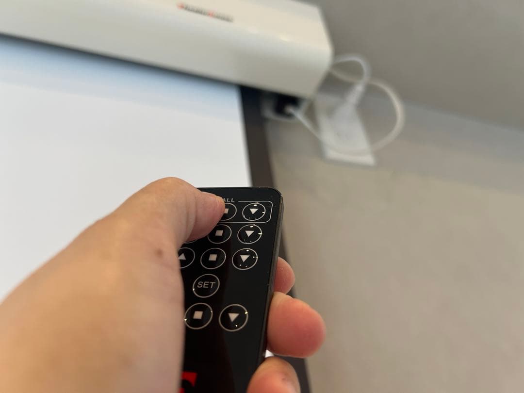 【値下げ】Theaterhouse プロジェクタースクリーン 100インチ