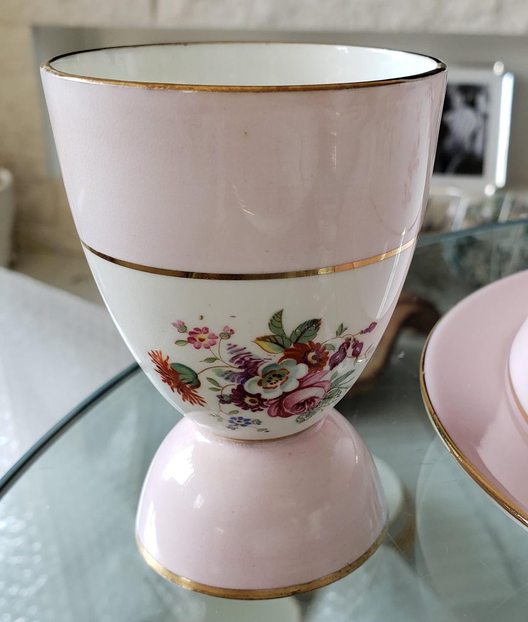 追加画像 希少 ハマースレイ ハワードスプレイ ピンク 朝食セット アンティーク