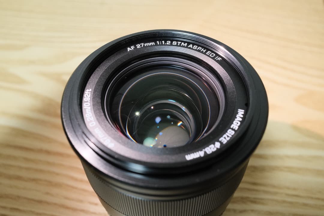 VILTROX AF 27mm F1.2 Pro Zマウント